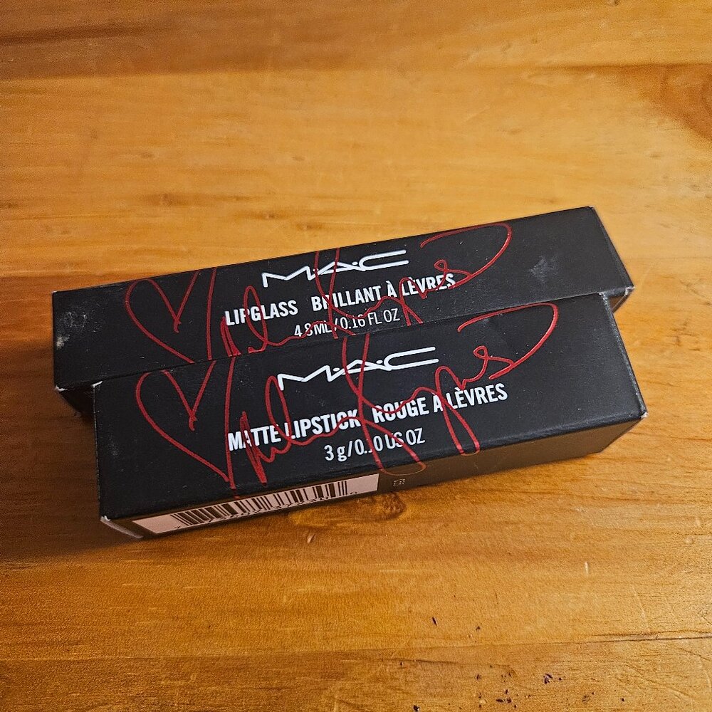 MAC Viva Glam Miley Cyrus 2 Lipstick and Lipglass